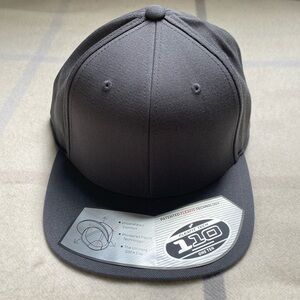 Dark Gray SnapBack Hat, Baseball Cap. One Size Fits All
